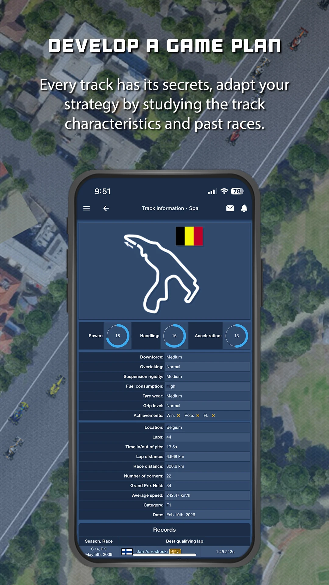 GPRO - Classic racing manager screenshot